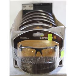 8 NEW PAIRS OF CARHARTT SAFETY EYEWEAR