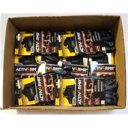 FLAT W/ 12 PAIRS ANSELL ACTIVARMR PLUMBERS GLOVES-