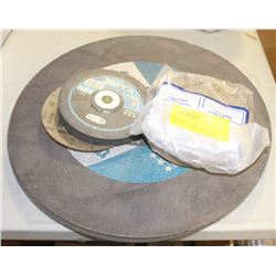 ASSORTED LOT OF CUTOFF WHEELS & DISC FLAPS