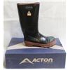 Image 1 : NEW ACTON STEELTOE RUBBER WORKBOOTS-SIZE: 7