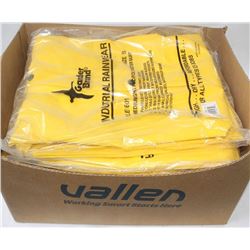 CASE OF GANDER-BRAND INDUSTRIAL RAINWEAR SIZE: S