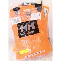 2 NEW HH HI-VIZ TOP DECK SUPERVISORS COAT, LARGE