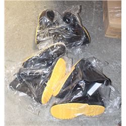 3 PAIRS OF SZ SMALL 6 TO 8 SERVUS OVERBOOTS