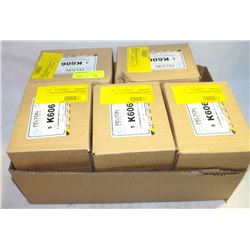 5 CASES(20) FELTON 6" KNOTTED BRUSH WHEELS