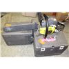 Image 1 : GROUP OF 3 RYOBI 14" GAS CHAINSAWS W/ CASES
