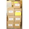 Image 1 : 7 CASES OF #8 YELLOW SIGN-TAGS(BLANK)