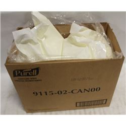 TWO SEALED ROLLS OF PURELL SANITIZING WIPES