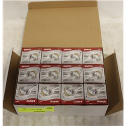 CASE(12) OF SATCO 50W HALOGEN-GU10'S