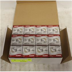 CASE(12) OF SATCO 50W HALOGEN-GU10'S