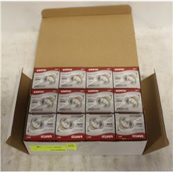 CASE(12) OF SATCO 50W HALOGEN-GU10'S