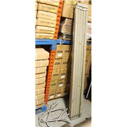 TWO ALUMINUM 7 FT (EXTENDS TO 11 FT) AND