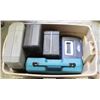 Image 1 : TOTE WITH FIVE EMPTY TOOL BOXES INCL MAKITA, RYOBI