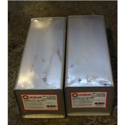 2 TINS OF HOBART HOBALLOY ELECTRODES