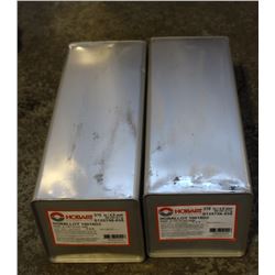 2 TINS OF HOBART HOBALLOY ELECTRODES