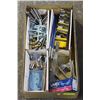 Image 1 : FLAT OF ASSORTED ITEMS, HEX KEY SETS, 1/2" RATCHET