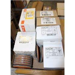FLAT OF ASSORTED ABRASIVES, FLEXOVIT, WALTER,