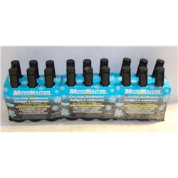 CASE OF 18 BOTTLES MOTORMASTER GASLINE ANTIFREEZE