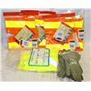 Image 1 : FLAT OF HI-VIS TRAFFIC SASH BELTS, HI-VIS T-SHIRT