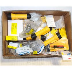 FLAT OF FLASHLIGHTS,FLUKE SUREGRIPS,POLYCARBONATE