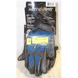 GROUP OF 5 NEW ANSELL ACTIVARMR H-VAC GLOVES