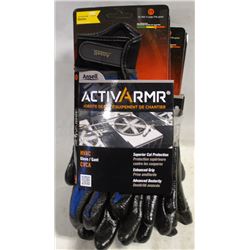 GROUP OF 5 NEW ANSELL ACTIVARMR H-VAC GLOVES