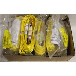 GROUP OF 9 LANYARD DBL LOCK SNAP