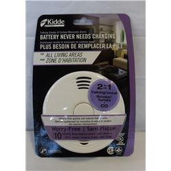 NEW KIDDE TALKING SMOKE AND CARBON MONOXIDE ALARM