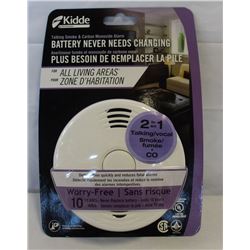 NEW KIDDE TALKING SMOKE AND CARBON MONOXIDE ALARM