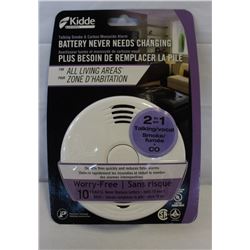 NEW KIDDE TALKING SMOKE AND CARBON MONOXIDE ALARM