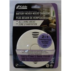 NEW KIDDE TALKING SMOKE AND CARBON MONOXIDE ALARM