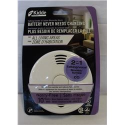 NEW KIDDE TALKING SMOKE AND CARBON MONOXIDE ALARM