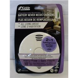 NEW KIDDE TALKING SMOKE AND CARBON MONOXIDE ALARM
