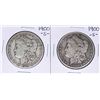 Image 1 : Lot of (2) 1900-S $1 Morgan Silver Dollar Coins