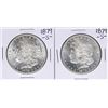 Image 1 : Lot of (2) 1879-S $1 Morgan Silver Dollar Coins