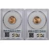 Image 2 : Lot of 1944-1945 Lincoln Wheat Cent Coins PCGS MS66RD