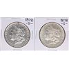Image 1 : Lot of (2) 1878-S $1 Morgan Silver Dollar Coins