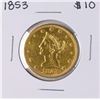 Image 1 : 1853 $10 Liberty Head Eagle Gold Coin