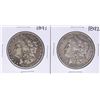 Image 1 : Lot of 1891-1892 $1 Morgan Silver Dollar Coins