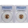 Image 1 : Lot of (2) 1958-D Lincoln Wheat Cent Coins PCGS MS66RD