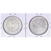 Image 2 : Lot of (2) 1892 $1 Morgan Silver Dollar Coins