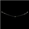 Image 2 : 18KT White Gold Diamond Necklace 18 inches Length