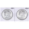 Image 1 : Lot of 1883-1884 $1 Morgan Silver Dollar Coins