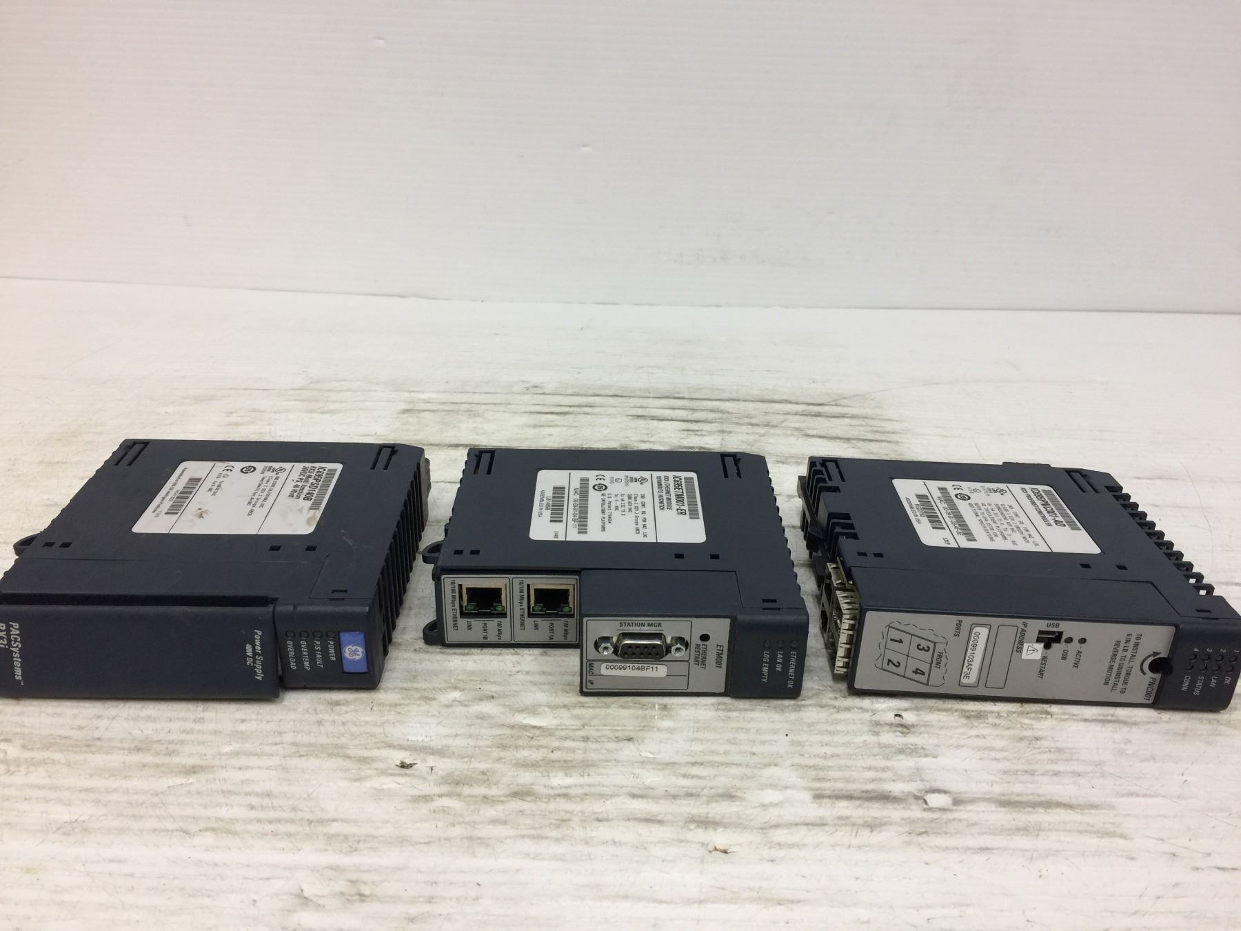 (3) Misc. GE Modules *See Pics for Part Numbers* - BTM Industrial
