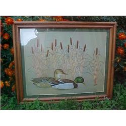 Framed Print - "Ducks on a Pond"
