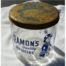 Ramon's Quality Medicine Jar Display