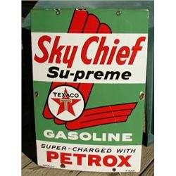 Texaco Sky Chief Pump Sign
