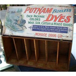 Putnam Dyes Display Box