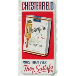 Chesterfield Cigarette Sign