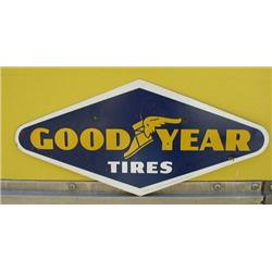 Goodyear Metal Painted Sign