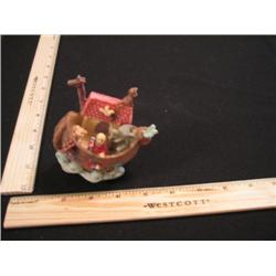 Noah's Ark, this little gem is very detailed both inside and out. Open or closed, this item is color